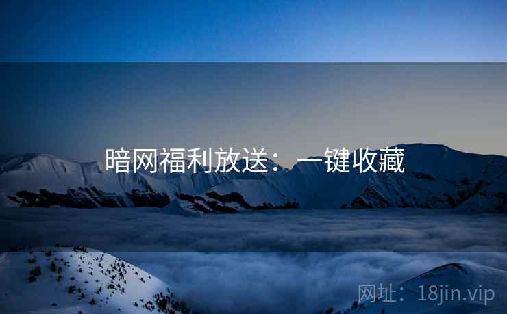暗网福利放送：一键收藏
