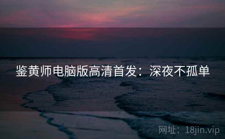 鉴黄师电脑版高清首发：深夜不孤单